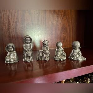 1970s VINTAGE BRASS SET